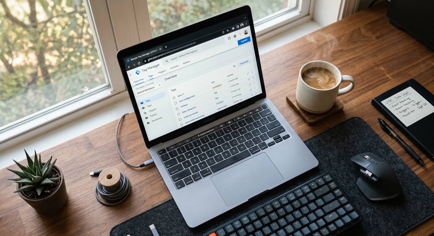 开发者通过 Google Tag Manager 安装 GA4 追踪代码